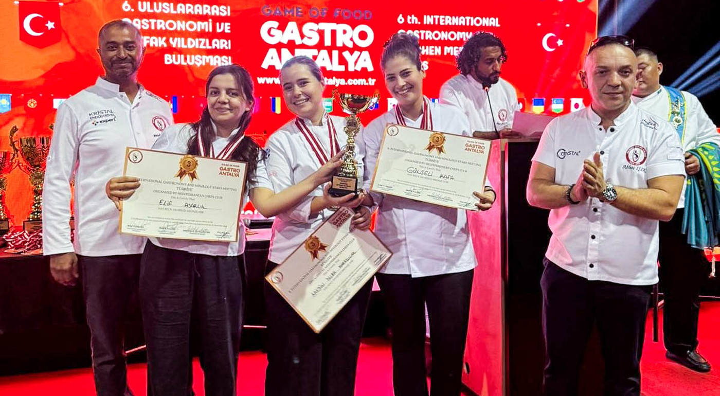 EMU Gastronomy and Culinary Arts Program Students Came Through with Flying Colors in the International Arena