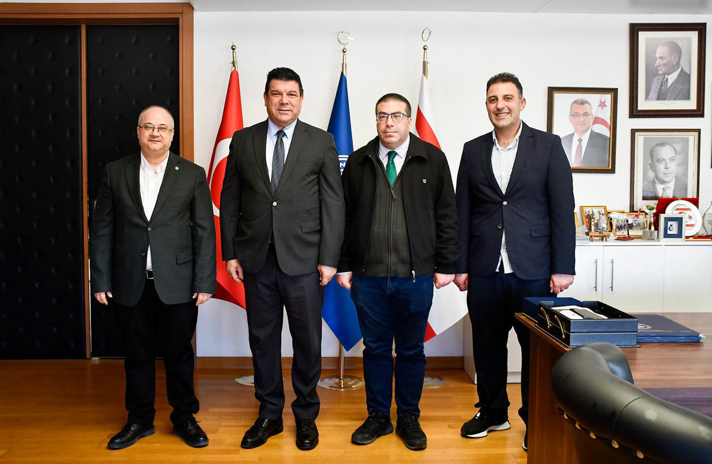 Uludağ Üniversitesi Öğretim Üyelerinden DAÜ Rektörlüğü’ne Ziyaret