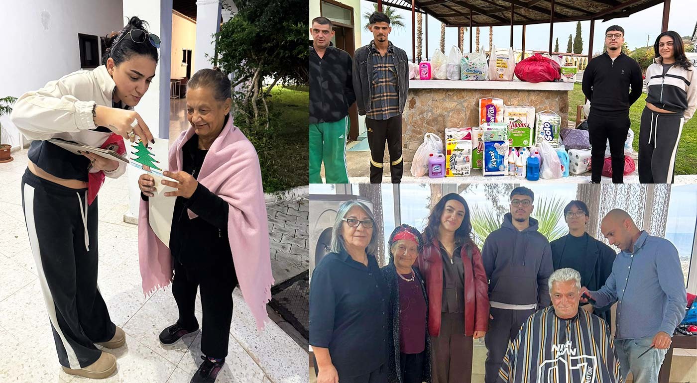 DAÜ Halkla İlişkiler ve Reklamcılık Bölümü Öğrencilerinden Lapta Huzurevi’ne Anlamlı Sosyal Sorumluluk Projesi