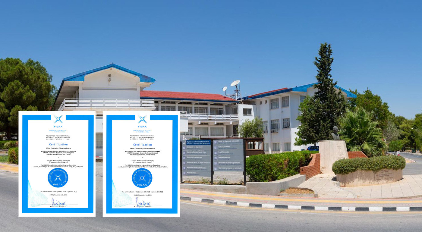 EMU’s Accounting and Taxation Applications Program Receive Unconditional Accrediation from FIBAA