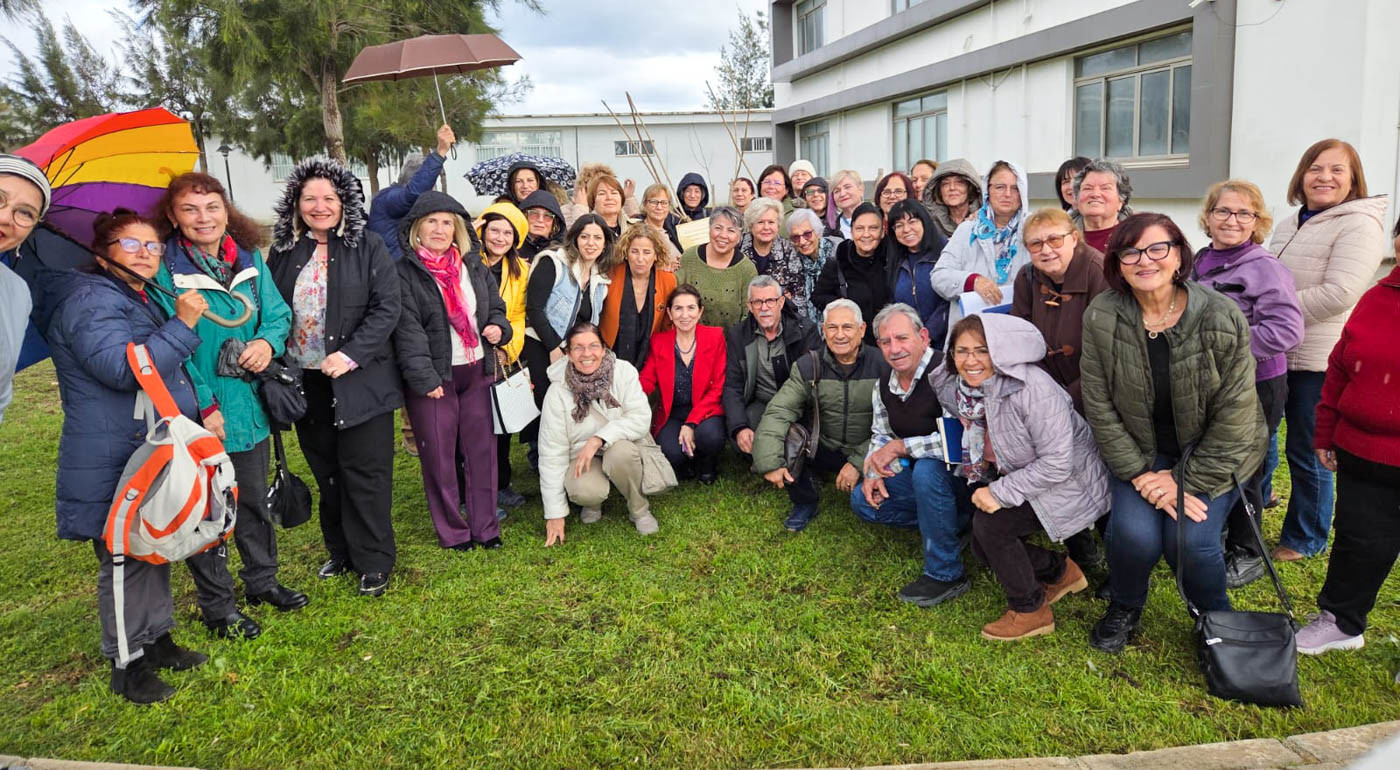 DAÜ 60+ İleri Yaş Gelişim/ Tazelenme Üniversitesi Öğrencileri Kampüsü Yeşillendirdi
