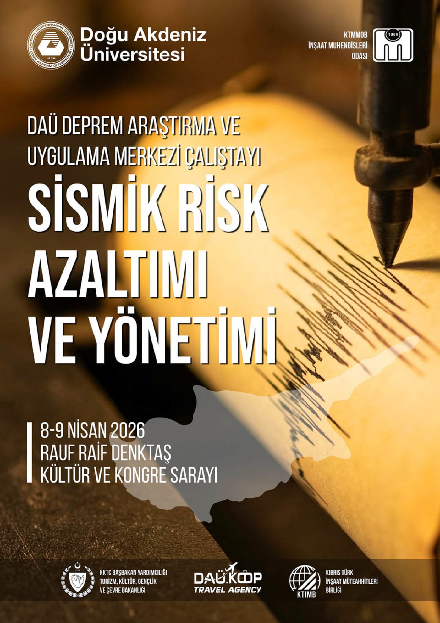 Earthquake Reality in The TRNC to Be Addressed at a Workshop Organized by EMU-DAUM